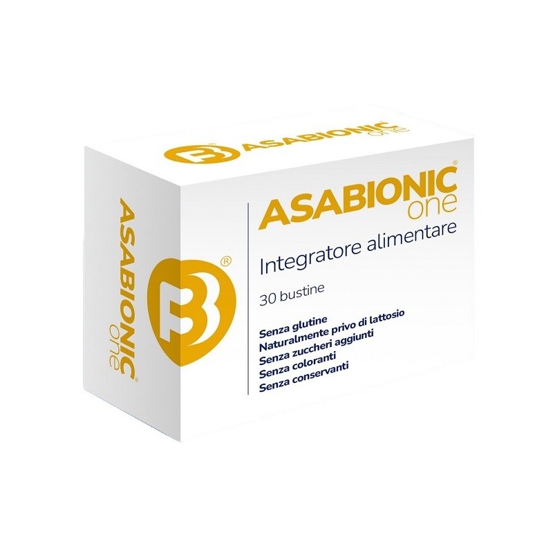 ASABIONIC ONE 30 BUSTINE 4,27 G SENZA GLUTINE NATURALMENTE PRIVO DI LATTOSIO