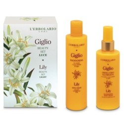 GIGLIO BEAUTY SET LUCE 1 BAGNOCREMA 250 G + 1 CREMA CORPO ILLUMINANTE 196 G