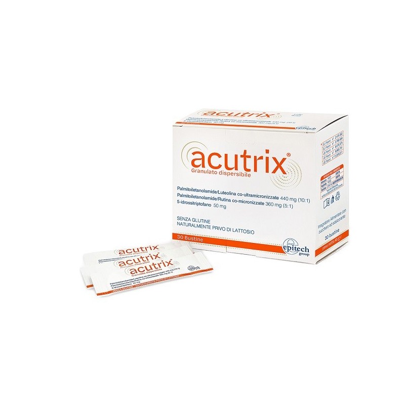 ACUTRIX 30 BUSTINE SENZA GLUTINE NATURALMENTE PRIVO DI LATTOSIO