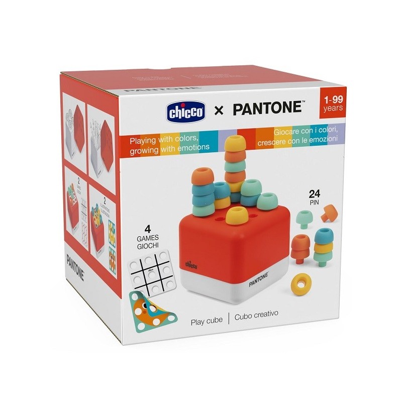 CHICCO GIOCO PANTONE CUBO CREATIVO