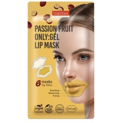 PUREDERM FOR YOUR PURE SKIN MASCHERA LABBRA IN GEL AL FRUTTO DELLA PASSIONE 6 PEZZI