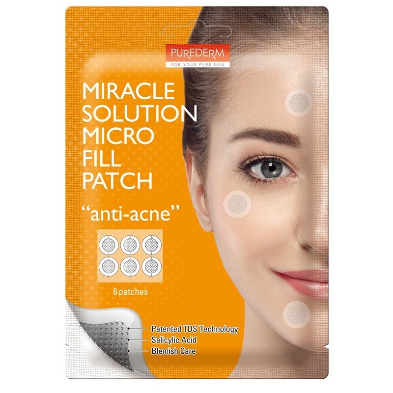 PUREDERM FOR YOUR PURE SKIN MIRACLE SOLUTION MICROCEROTTO ANTI-IMPERFEZIONI 6 PEZZI PUREDERM FOR YOUR PURE SKIN MIRACLE SOLUTION MICROCEROTTO ANTI-IMPERFEZIONI 6 PEZZI