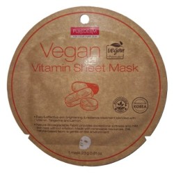 PUREDERM MASCHERA VEGANA VITAMINE