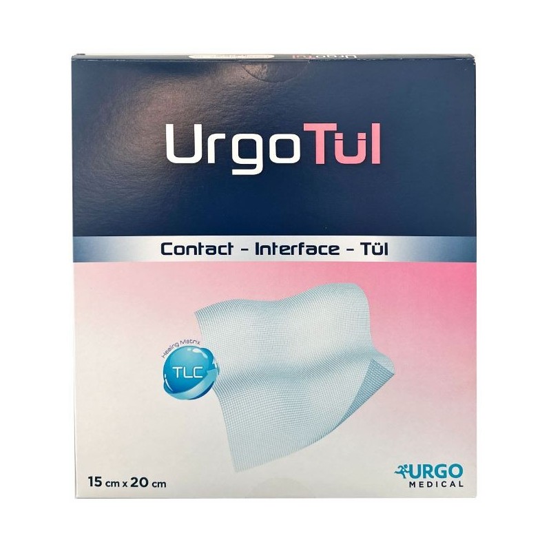 MEDICAZIONE INTERFACCIA FLESSIBILE MATRICE TLC URGOTUL 15X20 CM 3 PEZZI
