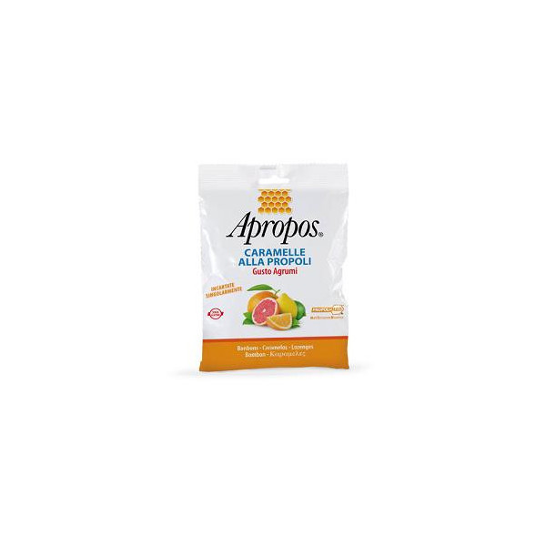 APROPOS CARAMELLE ALLA PROPOLI GUSTO AGRUMI 50 G
