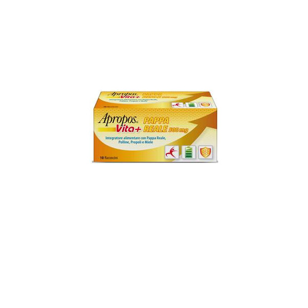 APROPOS VITA+ PAPPA REALE 500 MG 10 FLACONCINI 10 ML