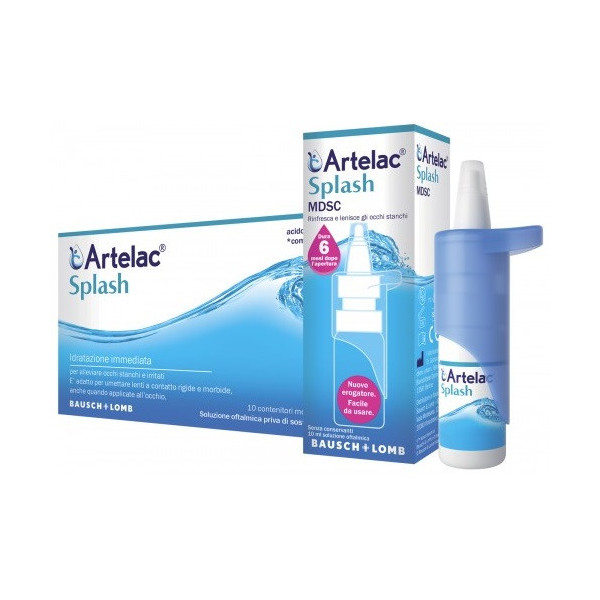 ARTELAC SPLASH MULTIDOSE GOCCE OCULARI FLACONE 10 ML