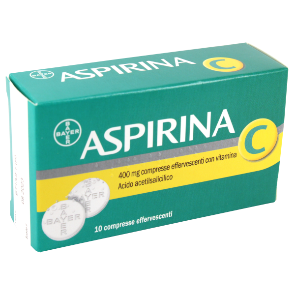 ASPIRINA*10CPR EFF 400+240MG ASPIRINA*10CPR EFF 400+240MG
