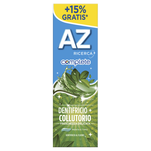 AZ COMPLETE DENTIFRICIO + COLLUTORIO FRESCHEZZA DELICATA 75 ML