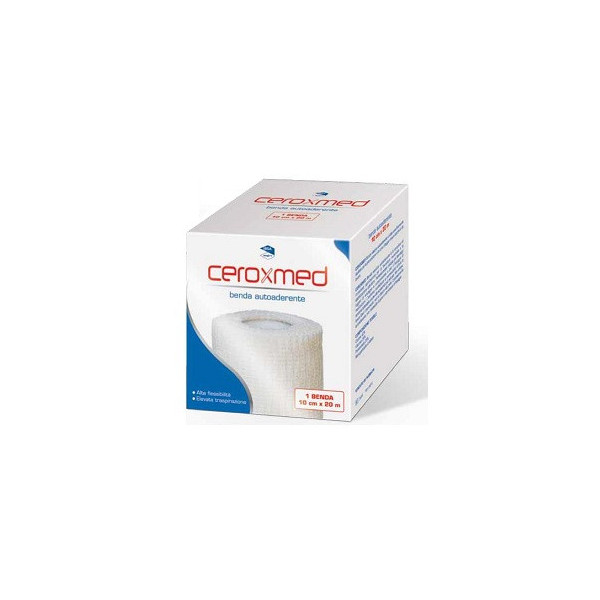 BENDA ELASTICA AUTOADERENTE CEROXMED 2000 X 10 CM 1 PEZZO
