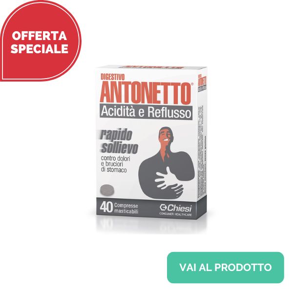 Immagine Come fare per far passare l'acidità di stomaco?