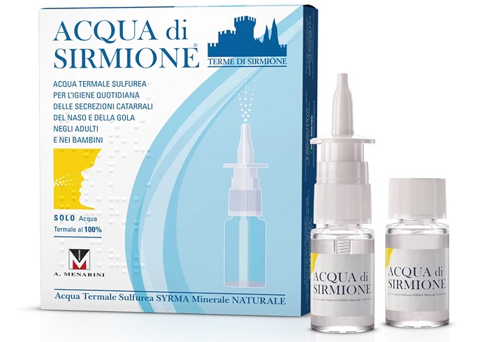 Acqua di Sirmione per liberare il naso