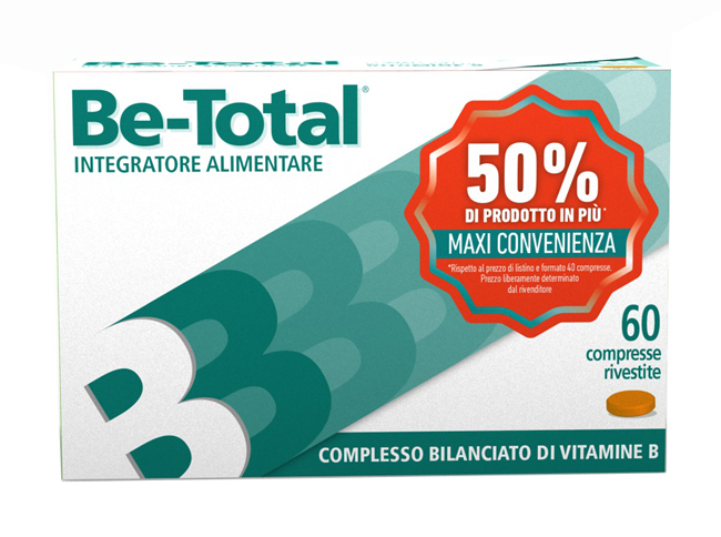 BeTotal compresse: integratore contro la stanchezza