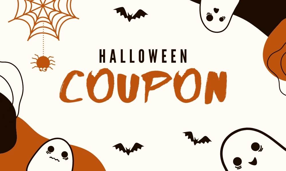 Halloween coupon