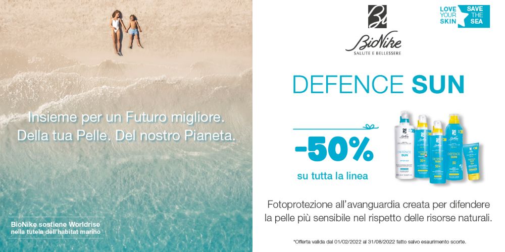 Solari Bionike Defence Sun SCONTO 50%