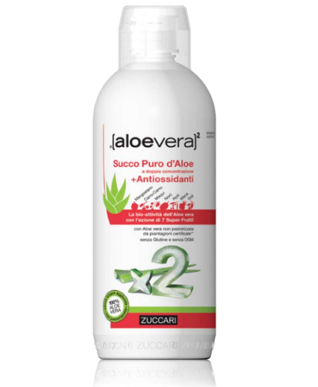 Succo Puro d'Aloe a Doppia Concentrazione Antiossidanti su Farmacia33