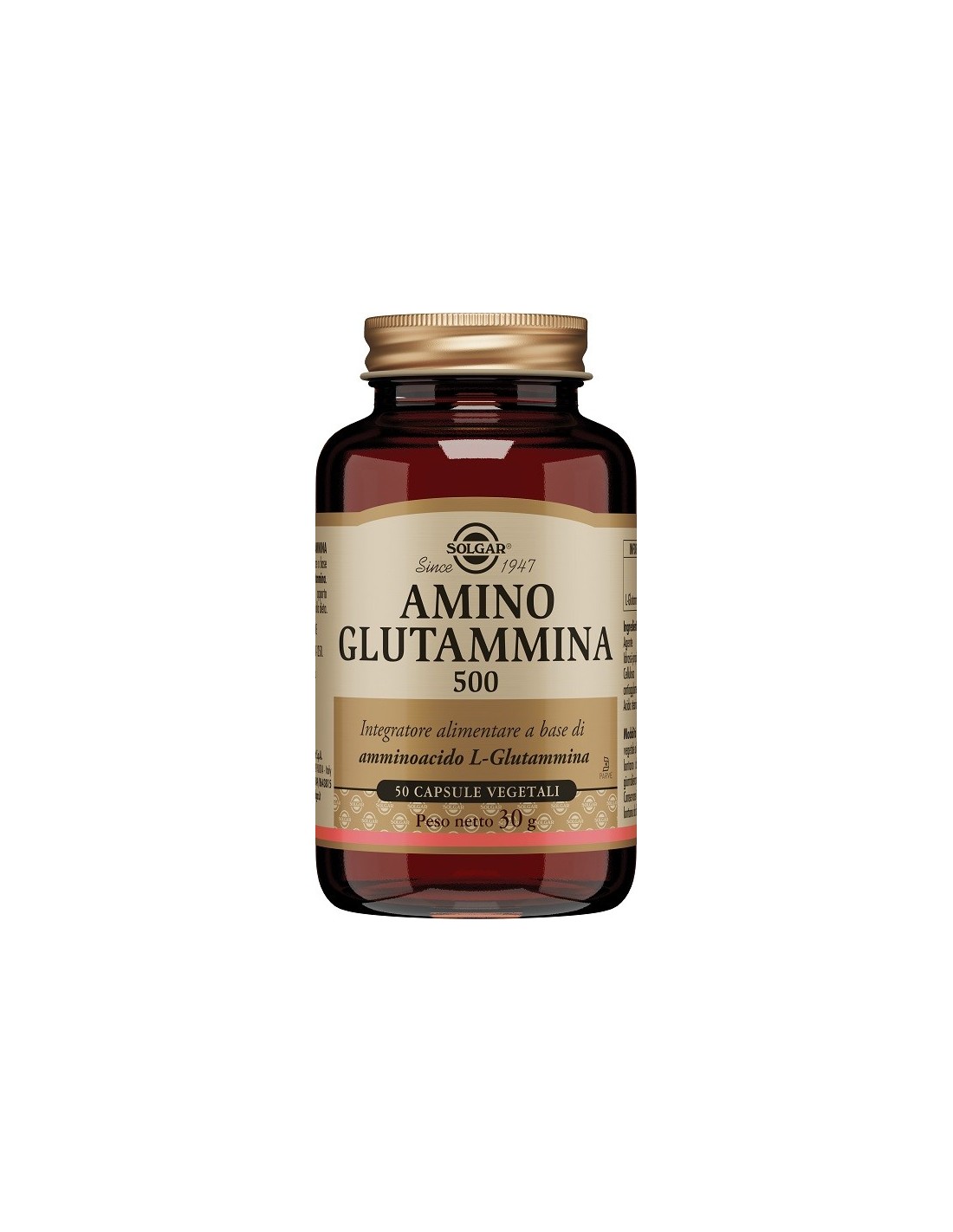 AMINO GLUTAMMINA 500 50 CAPSULE VEGETALI - FARMACIA33