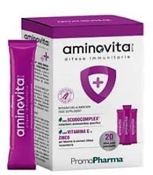 AMINOVITA PLUS DIFESE IMMUNITARIE 20 STICK PACK X 2,5 G - FARMACIA33