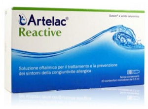 Artelac Reactive Soluzione Oftalmica 10 Monodose - FARMACIA33
