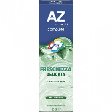 AZ COMPLETE FRESCHEZZA DELICATA DENTIFRICIO 65 ML - FARMACIA33