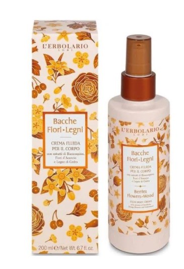BACCHE FIORI LEGNI CREMA FLUIDA CORPO 200 ML - FARMACIA33