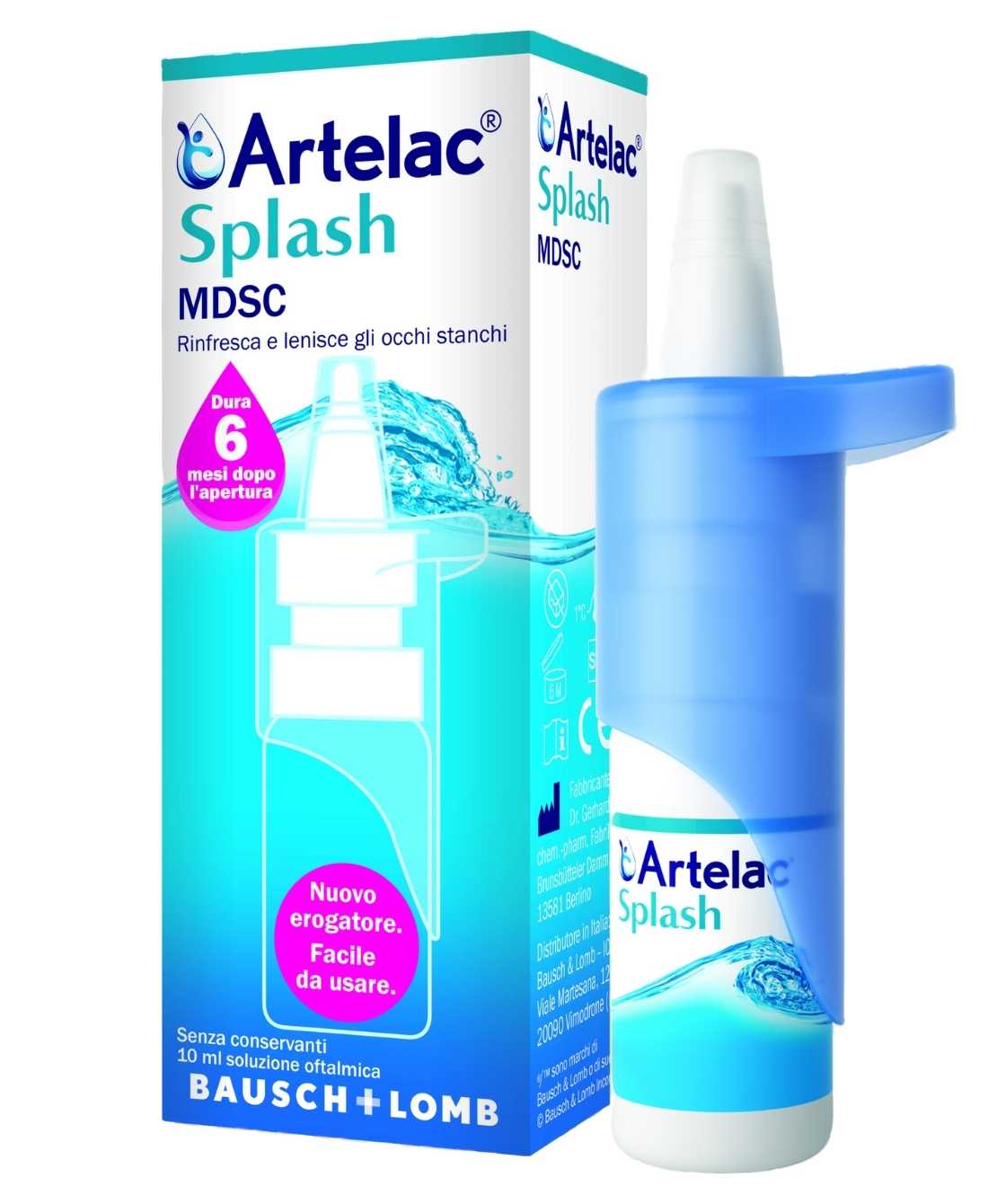 Bausch + Lomb Artelac Splash MDSC - Idratazione oculare su Farmacia33