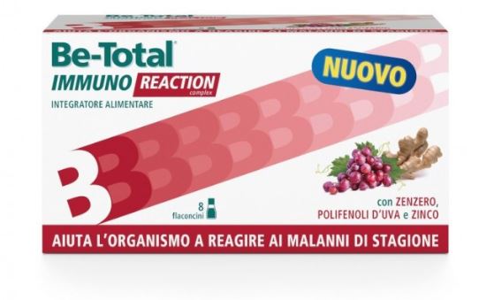 BETOTAL IMMUNO REACTION 8 FLACONCINI - FARMACIA33