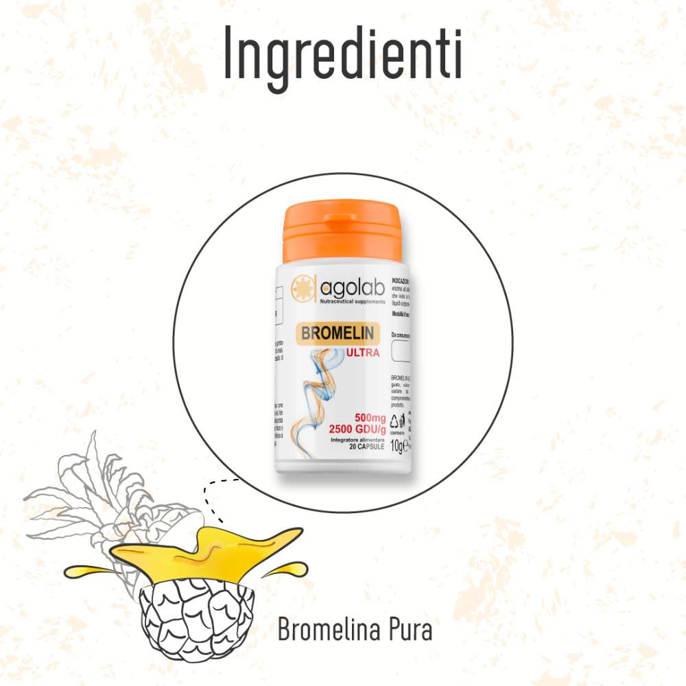 BROMELIN ULTRA 20 CAPSULE - DRENANTE - FARMACIA33