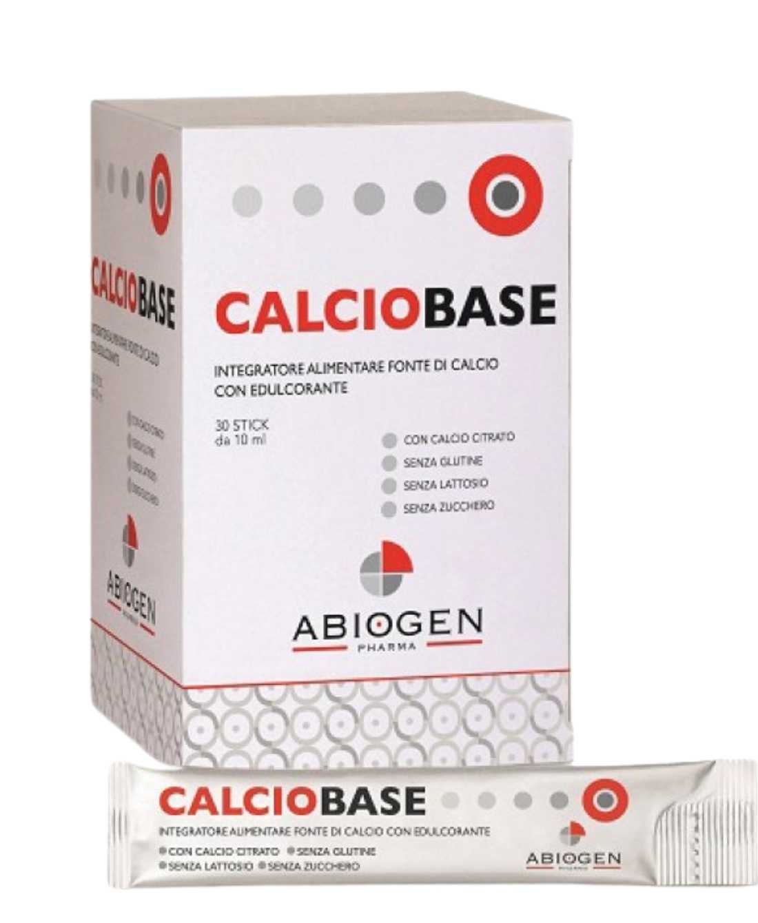 Acquista ora su Farmacia33 e sostieni la salute delle tue ossa con Calciobase - 30 Stick da 10 ml
