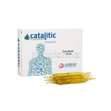 CATALITIC OLIGOELEMENTI ZINCO ZN 20 AMPOLLE - FARMACIA33