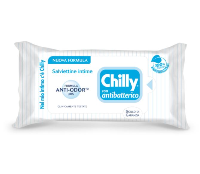 CHILLY SALVIETTE INTIME ANTIBATTERICHE 12 PEZZI - FARMACIA33
