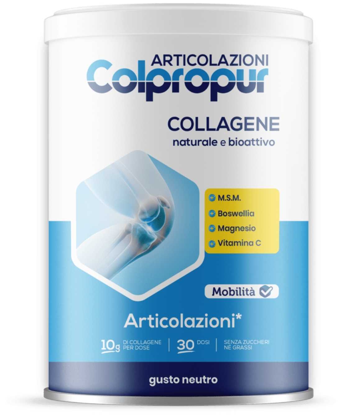 Acquista ora su Farmacia33 e sostieni la salute delle tue articolazioni con Colpropur Articolazioni - 336 g
