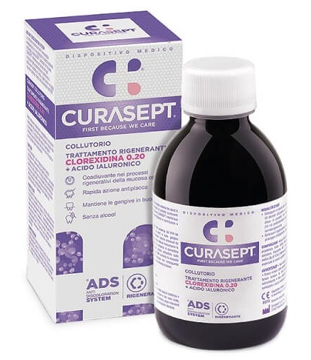 CURASEPT COLLUTORIO ADS DNA TRATTAMENTO RIGENERANTE 200 ML - FARMACIA33