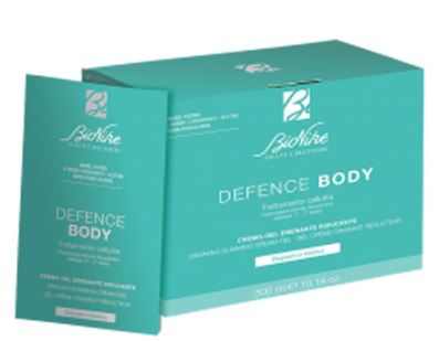 DEFENCE BODY TRATTAMENTO CELLULITE CREMA GEL DRENANTE RIDUCENTE 30 BUSTINE DA 10 ML - FARMACIA33