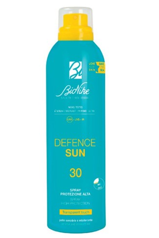 DEFENCE SUN SPRAY TRANSPARENT TOUCH 30 200 ML - FARMACIA33