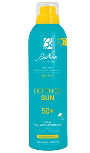 DEFENCE SUN SPRAY TRANSPARENT TOUCH 50+ 200 ML - FARMACIA33