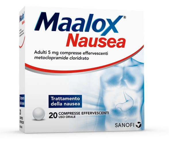 MAALOX NAUSEA*20CPR EFF 5MG - FARMACIA33