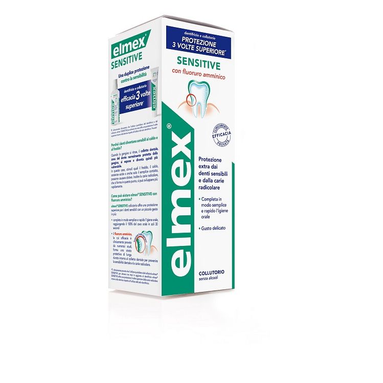 Elmex Collutorio Sensitive 400ml - FARMACIA33