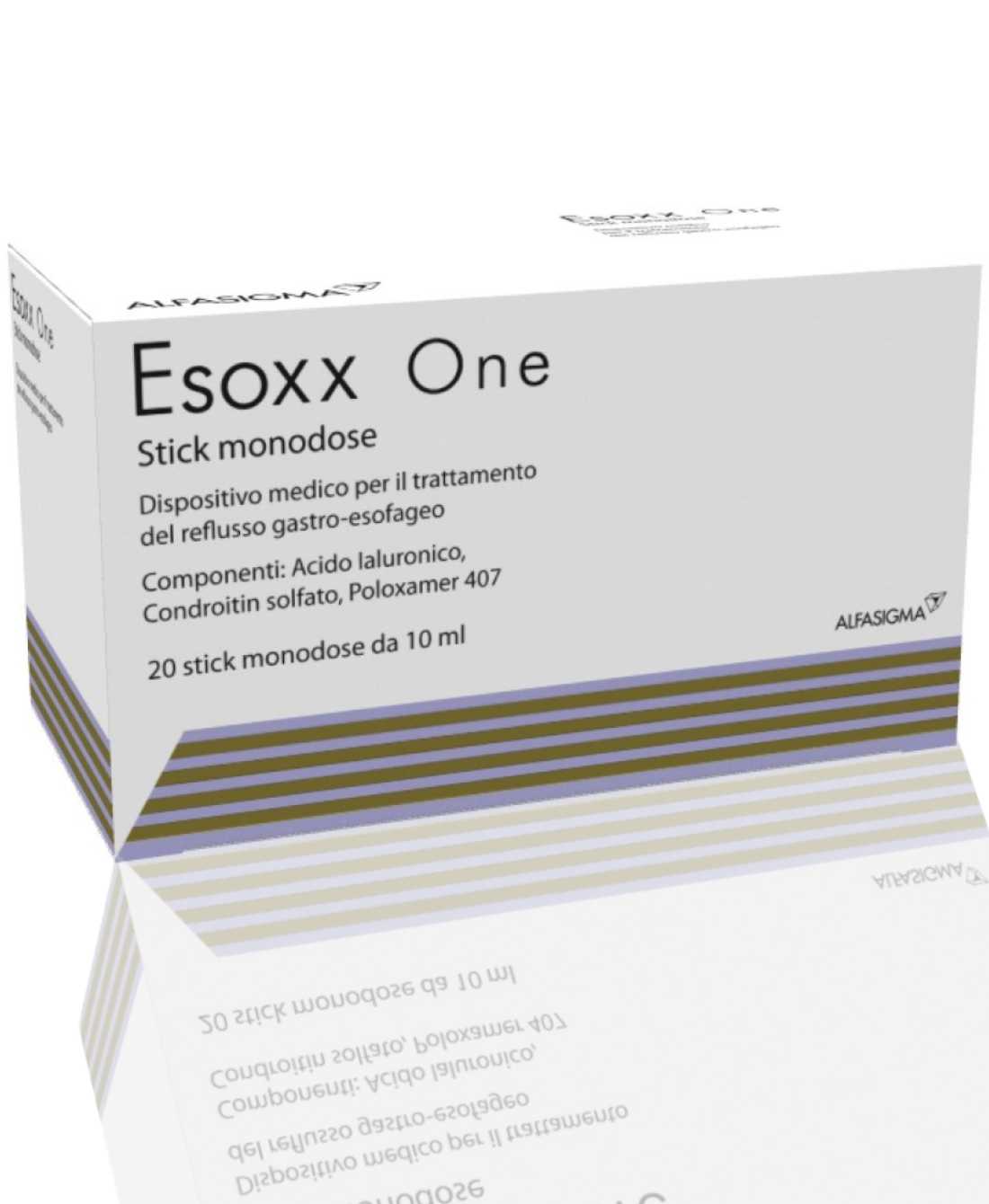 Acquista ora su Farmacia33 e prenditi cura del tuo sistema digestivo con Alfasigma Esoxx One - 20 Bustine Stick da 10 ml