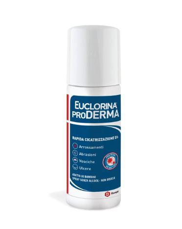 EUCLORINA PRODERMA RAPIDA CICATRIZZAZIONE SPRAY 125 ML - FARMACIA33