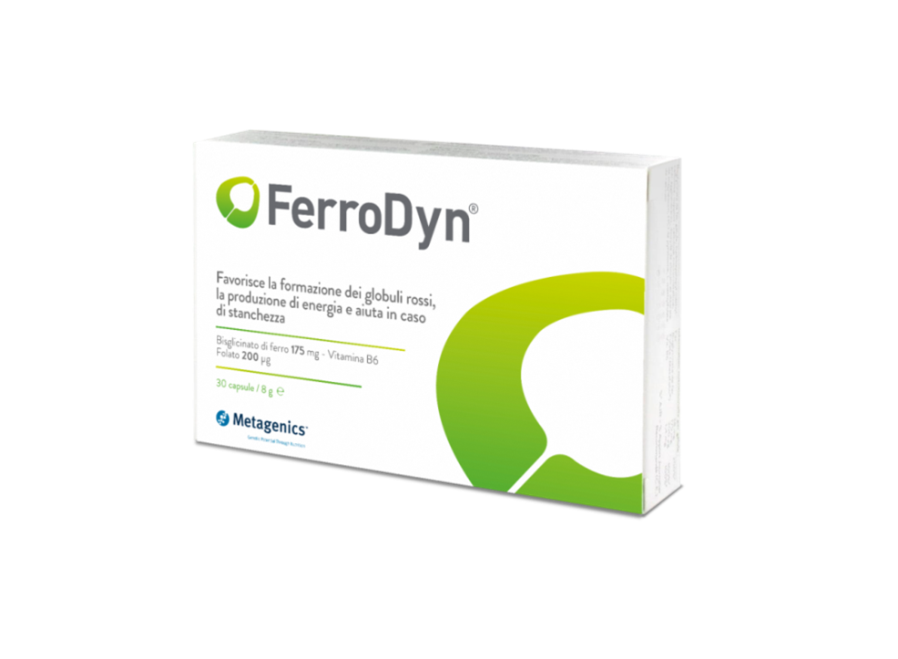 Ferrodyn Integratore Alimentare 30 Capsule - FARMACIA33