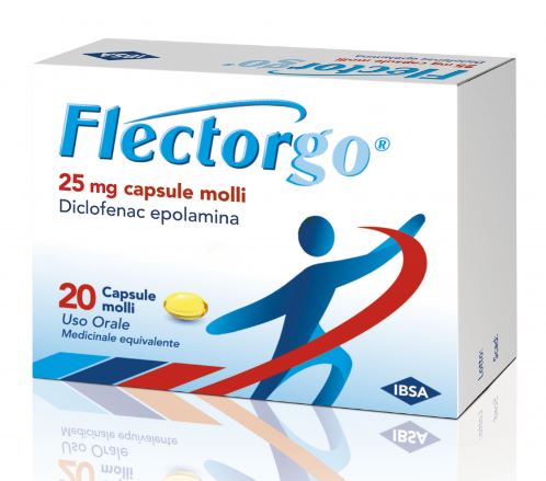 FLECTORGO*20CPS MOLLI 25MG - FARMACIA33
