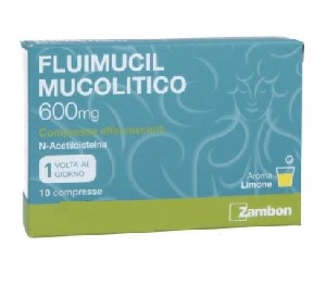 Fluimucil Mucolitico 10 Compresse Effervescenti 600 mg - FARMACIA33