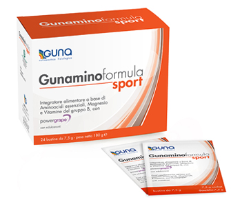 Guna Gunamino Formula Sport Integratore Alimentare 42 Buste - FARMACIA33