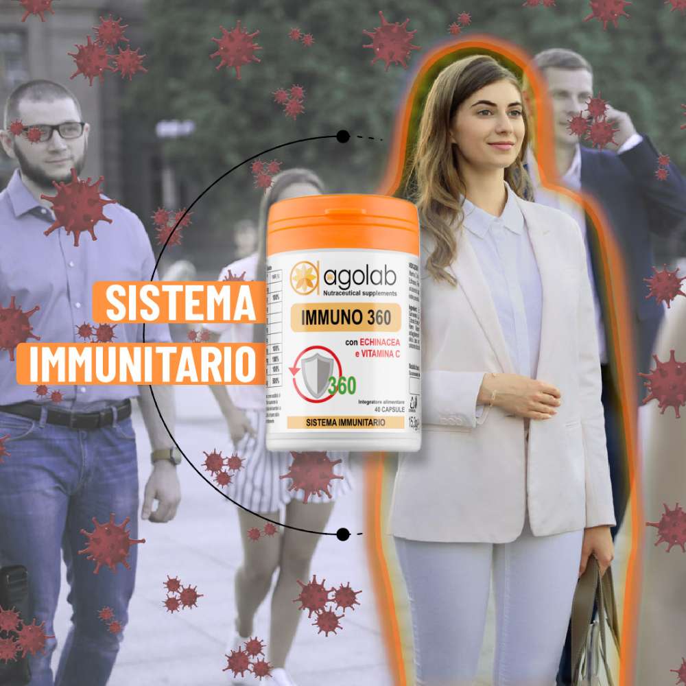 IMMUNO 360 40 CPS - IMMUNOSTIMOLANTE  - FARMACIA33