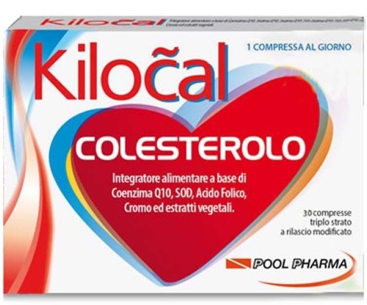 KILOCAL COLESTEROLO 30 COMPRESSE - FARMACIA33