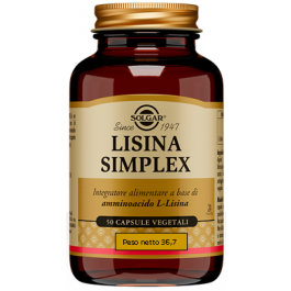 LISINA SIMPLEX 50 CAPSULE VEGETALI - FARMACIA33