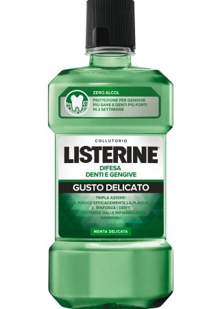 LISTERINE DENTI & GENGIVE DELICATO 500 ML - FARMACIA33