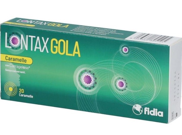 LONTAX GOLA 20 CARAMELLE - FARMACIA33