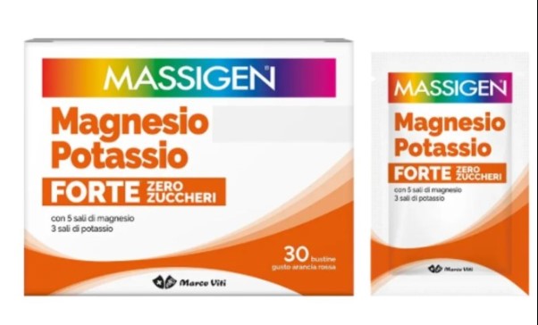 MASSIGEN MAGNESIO POTASSIO FORTE 30 BUSTINE EDIZIONE SPECIALE 2025 - FARMACIA33